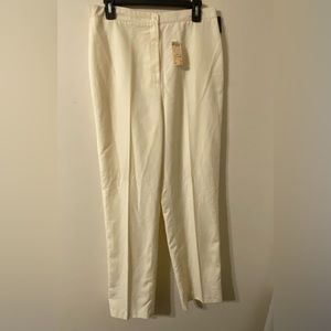 New NWT NOS 1970s Panther Beige Womens High Waist Pants Slacks Made In USA Large